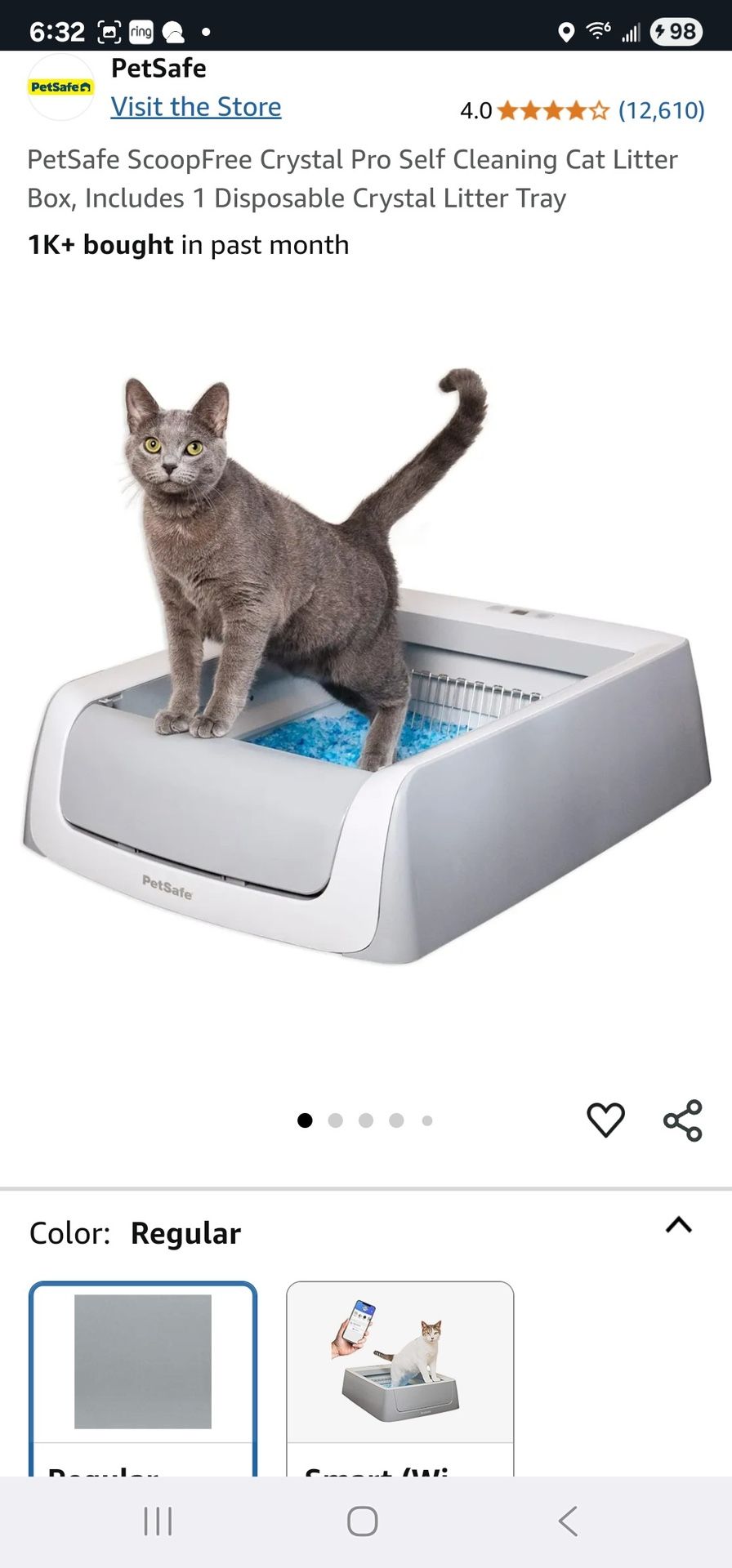 Self Cleaning Cat Litter Box