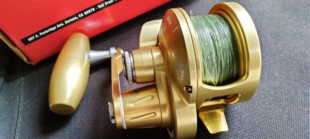 Accurate Valiant 500N-SPJ Custom Gold ( Other Listings Avet Daiwa Shimano Talaria)
