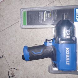 Kobalt 750ft-LB Impact Wrench Firm$60