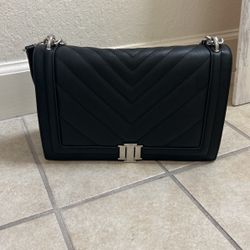 Black Shoulder Or Crossbody Purse