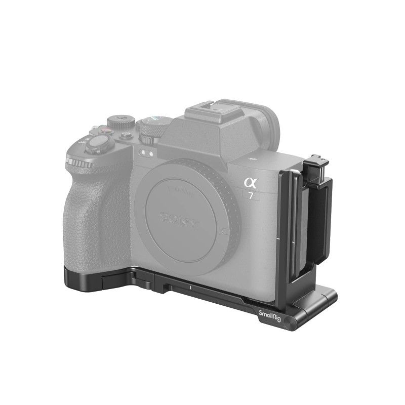 SmallRig Foldable L-Bracket for Sony Alpha 7R V/Alpha 7 IV/Alpha 7S III, Foldable Side Plate for Arca-Swiss, Supporting Quick Switch Between Horizonta