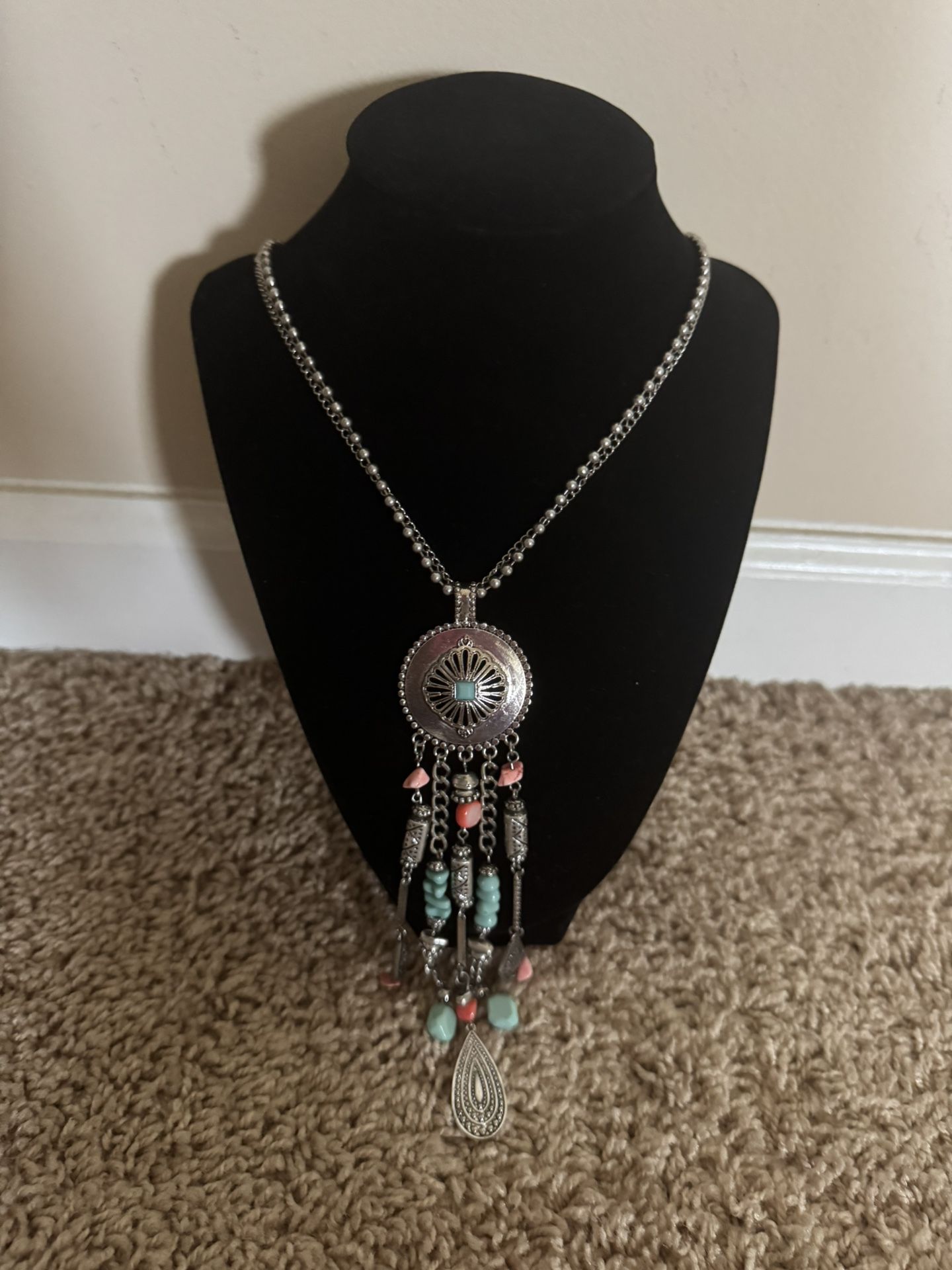 Dream Catcher Necklace- New