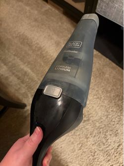 Handheld Black and Decker Vacuum