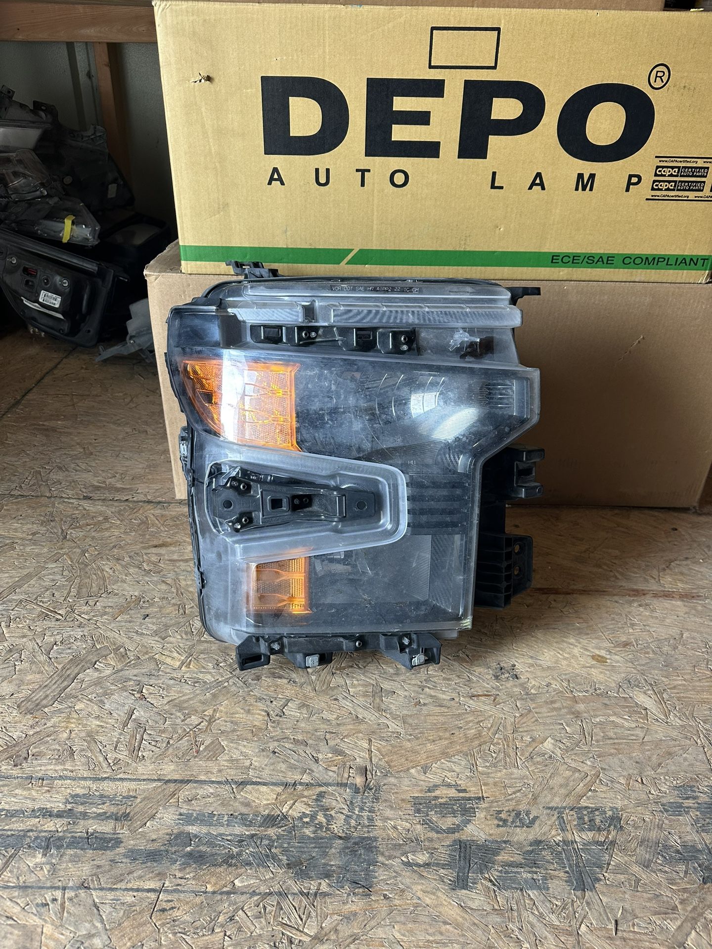 2023-2025 Chevy Silverado 1500 Headlight Halogen RH OEM