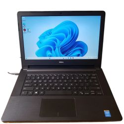 Dell Vostro 3458 laptop featuring an Intel Core i3-4005U processor, 8GB of RAM