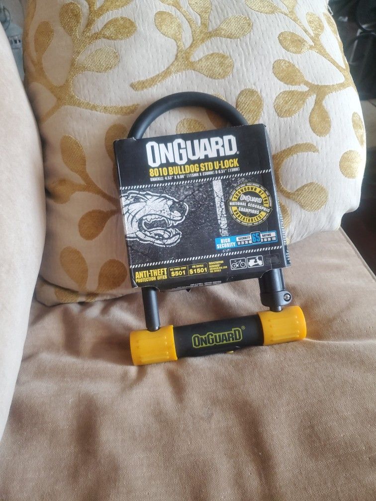 onguuard 8010. bulldog std u- lock