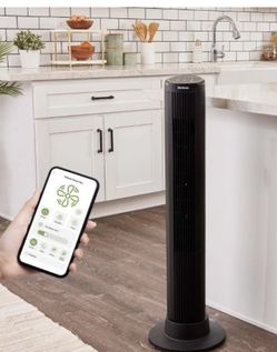 Holmes 40 Wi-Fi Smart Connect Digital Oscillating 3 Speed Tower Fan with  Remote Control Black for Sale in Crystal City, CA - OfferUp