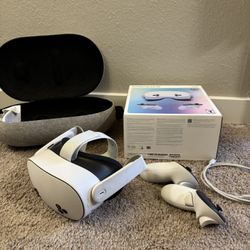 Oculus Quest Meta 3s Headset With Carrying Case And Original Box
