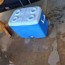Ice Chest And Gas Line 