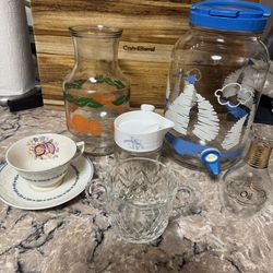 Misc vintage drinkware