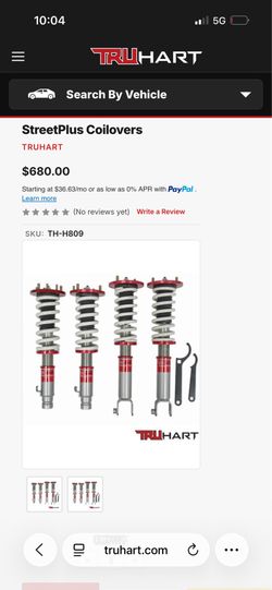 2010-15 Honda coilovers