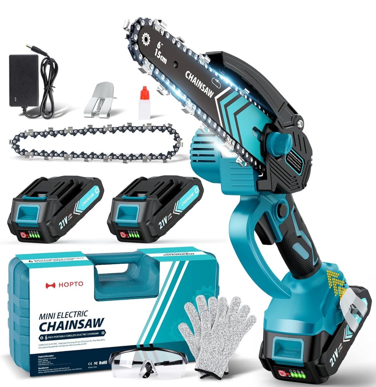 Mini Chainsaw, 6-Inch Chain Saw,