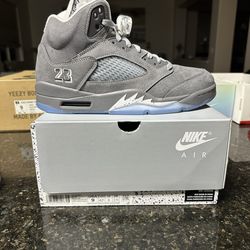 Jordan 5 Wolf Gray