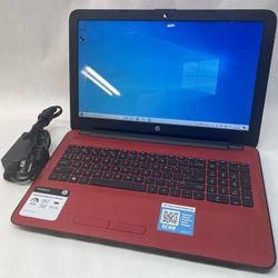 HP 16" Touchscreen Laptop Intel Duo Core 8 GB Ram 500 GB HD DVDRW Webcam HDMI Wi-Fi Bluetooth Windows 10 
