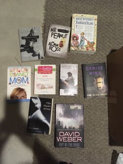 Books $1.50 a piece or $9 for all