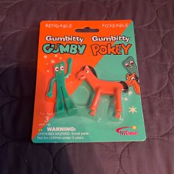 2002 Gumby And Pokey Action Figures From Nj Croce 