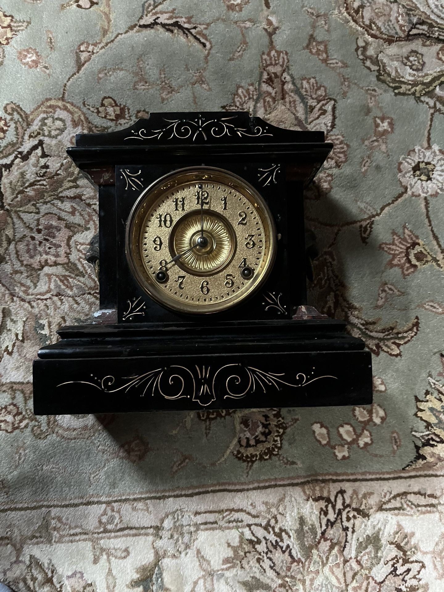 French Clock Metal