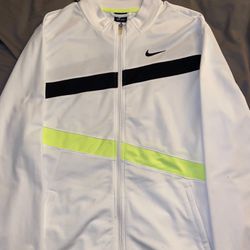 Nike Track Zip Up Jacket Size Large 