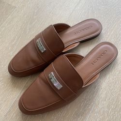 Coach Backless Shoes 