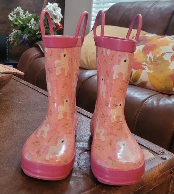Little Girl Rain Boots