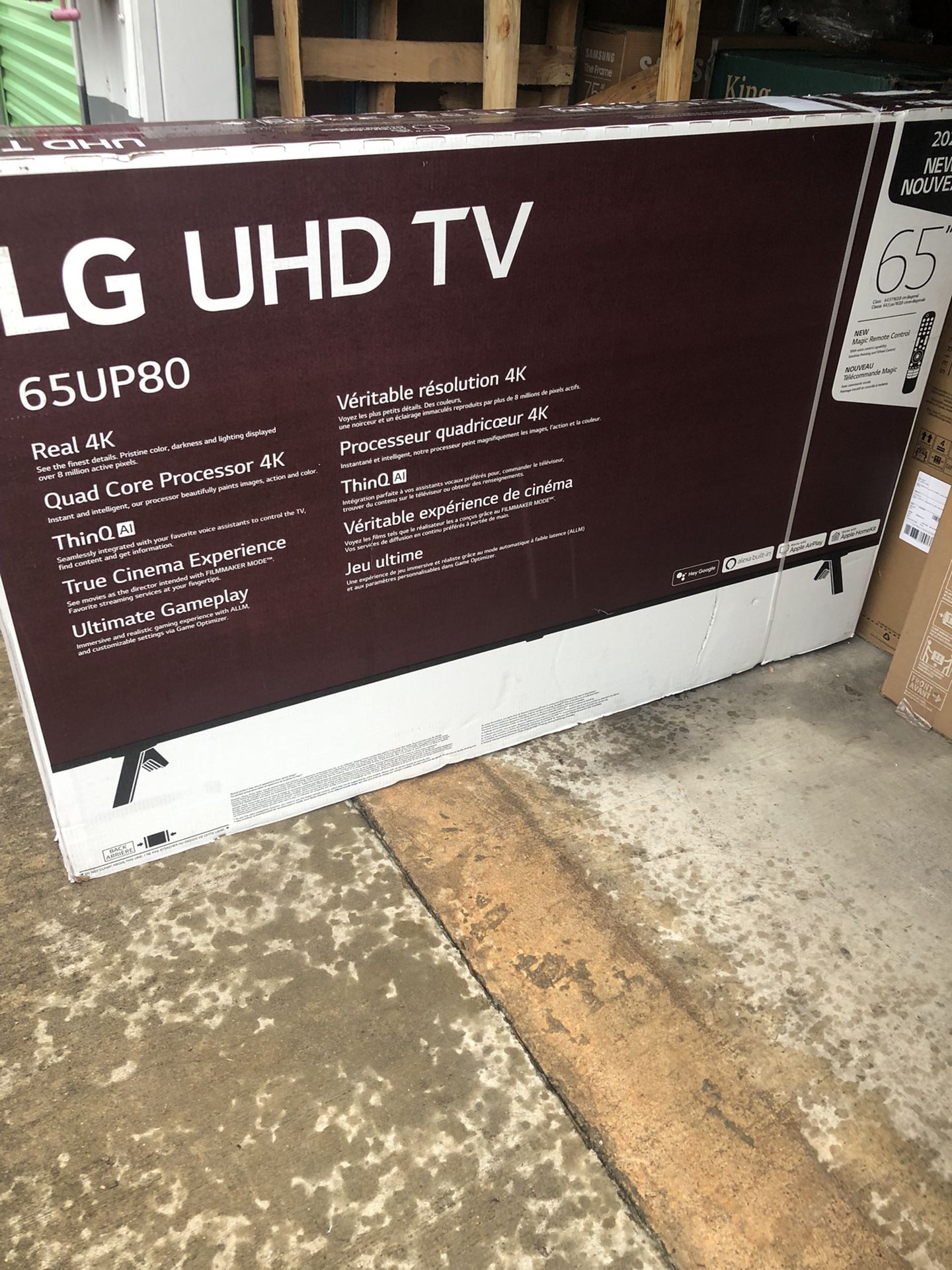 LG UHD 65 Inch tv 