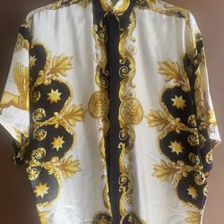 Versace silk Pegasus shirt