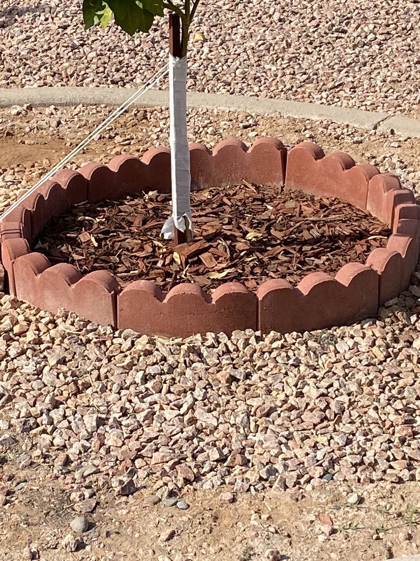 Red River Curved Concrete Edger bricks