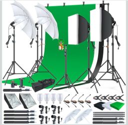 Lighting with back drops