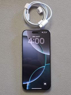 IPHONE 16 PRO 256GB UNLOCK ANY CARRIER IN GREAT Condition