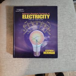 Used Electricity Third Edition Book. Stephen L Herman