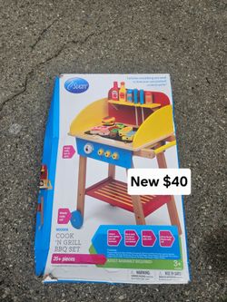 Bbq Playset New