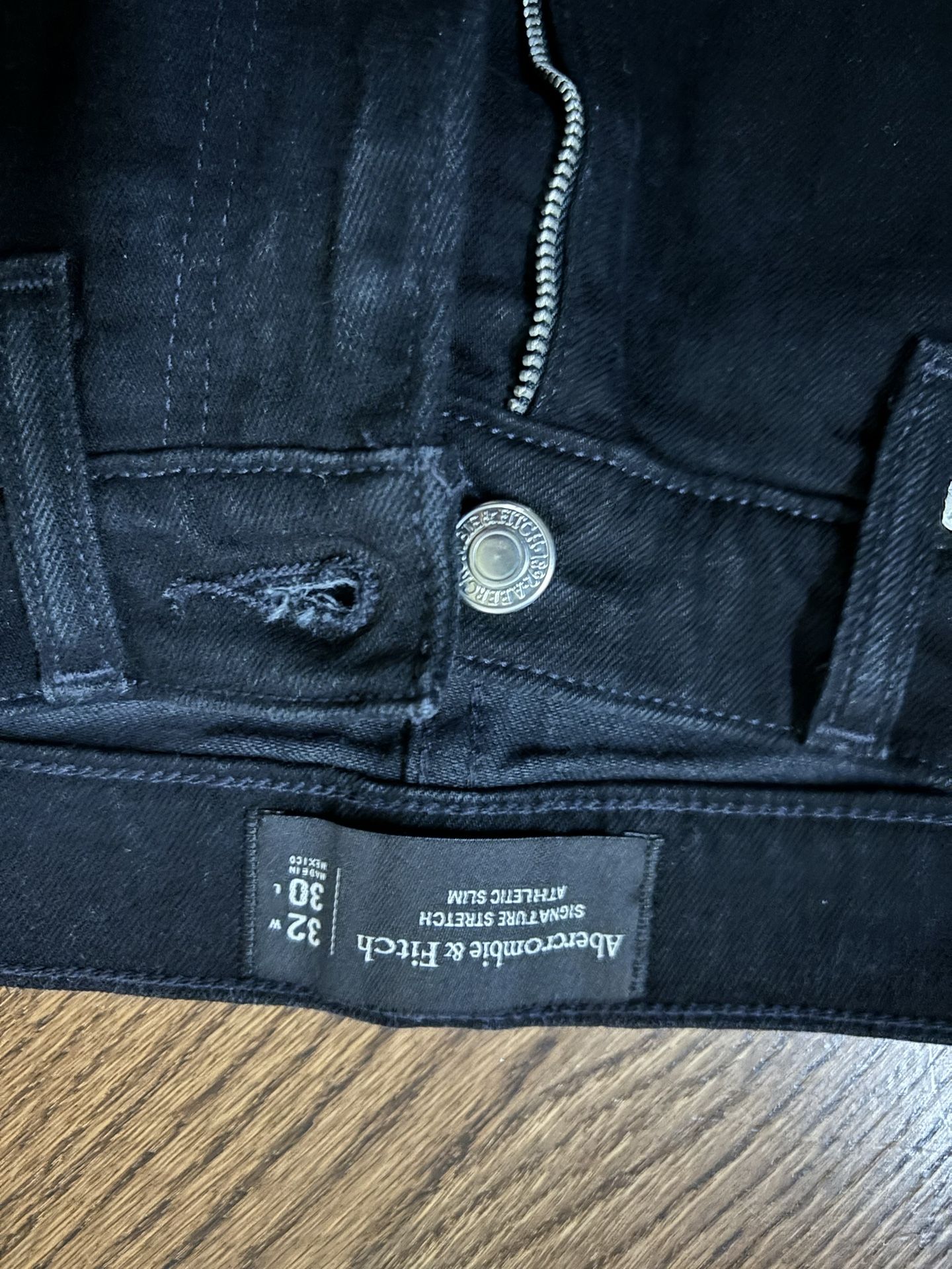 Black Abercrombie Jeans (worn once)