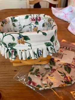 Longaberger Small Teaspoon Basket 