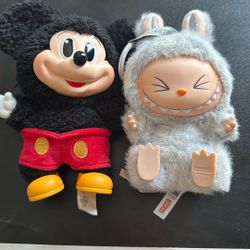 Labubu And Mickey 