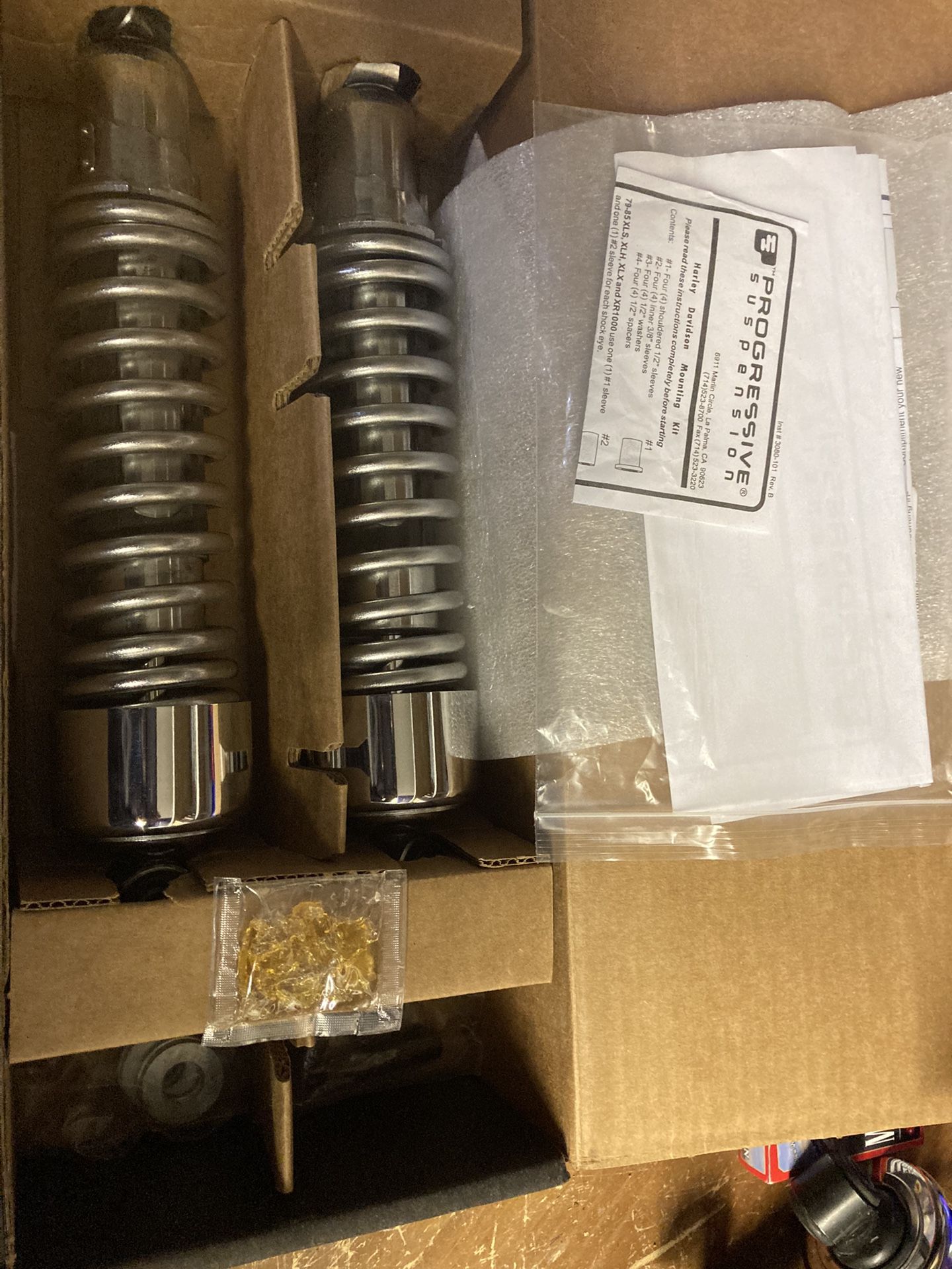 Stock Sportster Shocks