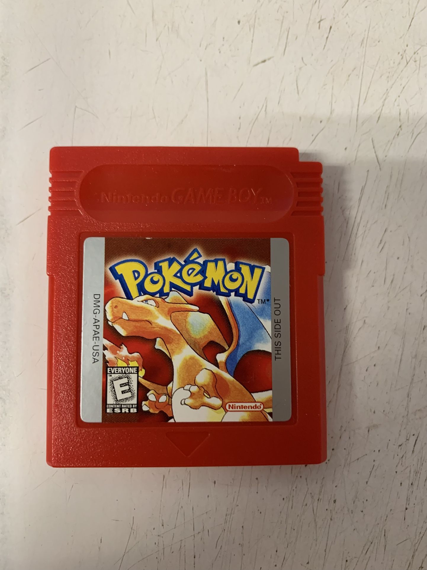Nintendo Gameboy Pokémon Red Tested & Saves