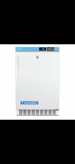 2.65 cu. ft. Healthcare Refrigerator in White, ADA Compliant
