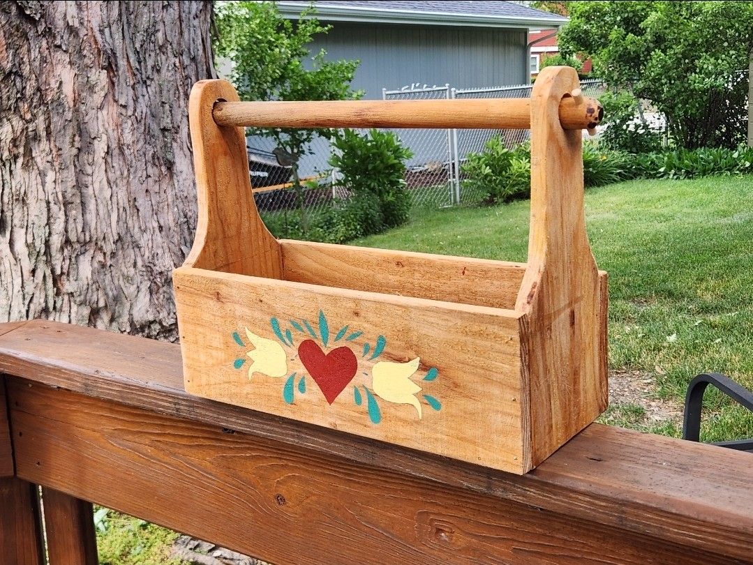 Handcrafted Wooden Toolbox