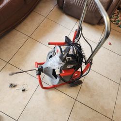 RIDGID
K-400 Drain Cleaning Snake Auger 120-Volt Drum Machine with C-32IW 3/8 in. x 75 ft. Cable + 4-Piece Tool Set & Gl