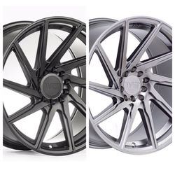 F1R 18" Wheels 5x100 5x120 5x114 (only 50 down payment/ no CREDIT CHECK)