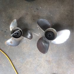 Yamaha  And Evinrude Props Stainless Steel 