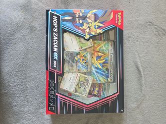 Pokémon Hop's Zacian EX box