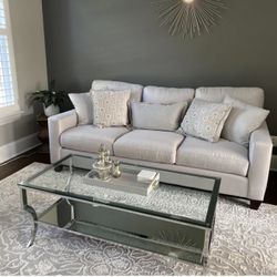 Matching Console , Coffee, and 2 End Table Set