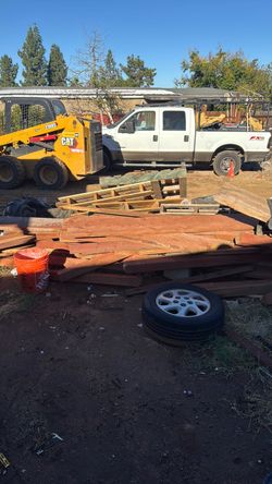Free wood, pavers and misc