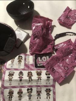 Brand new lol surprise doll Glam Glitter doll D.J Brand new. D.J doll.