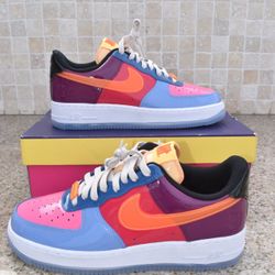 Nike Undefeated Multi Patent Orange Label Air Force