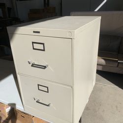Two File Cabinets