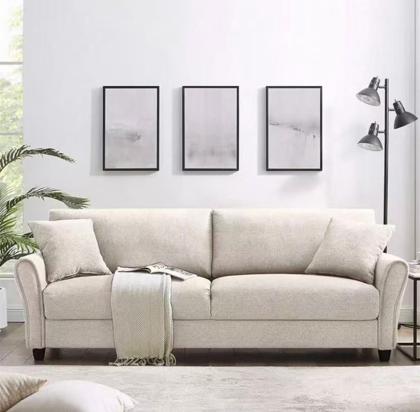 83" Modern Sofa Couches for Living Room, 3 Seater Sofa, Comfy Sofa Couch for Small Space, Apartment