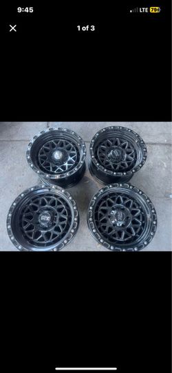 XM wheels Set of 4 Silverado 6 lugs