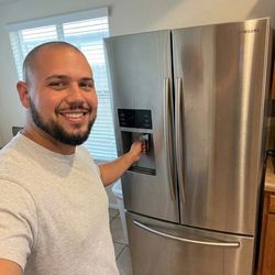 Samsung stainless steel French door refrigerator